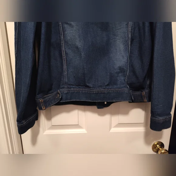 Men's Blue Denim Jacket by George - Picture 8 of 13